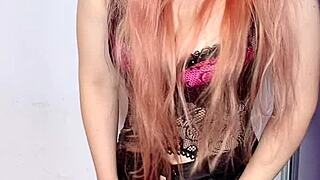 findom goaldigger's addicted to me song in fishnets domination