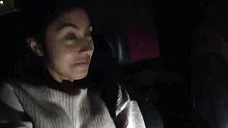 amateur teen bent over for doggy cumshot by truck driver pov