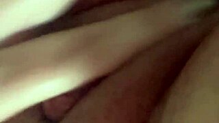 blonde bbw wife fingers fat pussy solo intensely