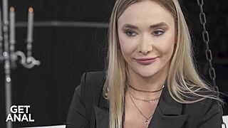 venera maxima's tight asshole gapes from brutal monster cock pounding