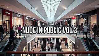 Monica dares nude public photoshoot in risky outdoor spots?