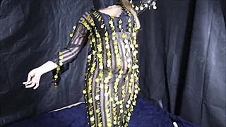 Arab Girl Dances Before All-Night Outdoor Fuck