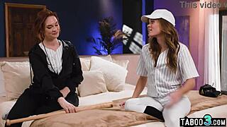 Redhead Milf Coach Siri Dahl Strap-Ons Young Fresh Pussy