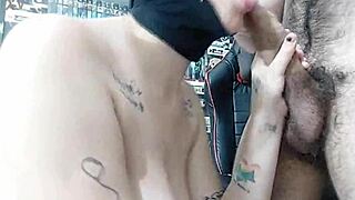 argentinian big ass latina sucks fat long cock hungrily