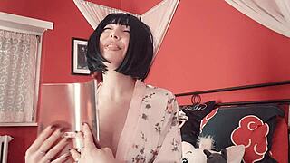 discover my dripping wet realistic silicone doll in this intimate close-up session