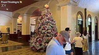 kal strolls waikiki spotting christmas lights with gentleman callers