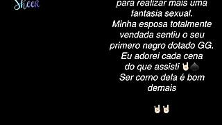 Cuckold Blindfolds Wife for Hung Black Bull Pounding