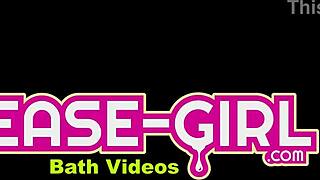 Brunette Amateur's Intense Casting Massage Explodes in POV Cum Swallow on Sofa