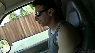 Busty amateur slut deepthroats big cock for messy facial finish