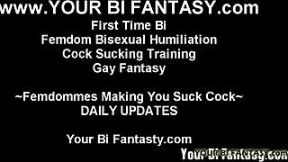 My kinky femdom toys will own your bisexual urges completely