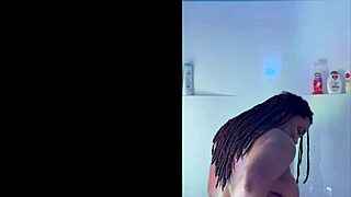 wanna join me in this homemade ebony shower fun?