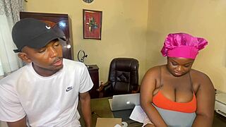 Big Titted Mrs Osihmen Rides Mr Surveyor POV