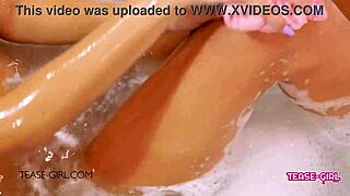 Brunette Amateur's Intense Casting Massage Explodes in POV Cum Swallow on Sofa