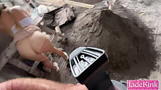 i met street guy who dragged me to site for rough fuck