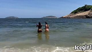 secret beach party almost exposed