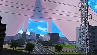 Tall Giantess Expands To Huge Proportions