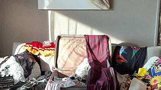 hey skinny cheerleader babe with huge naturals teases into wild casting 😏