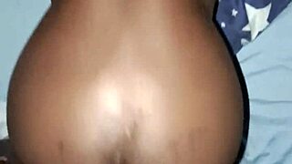 Homemade Ebony Girlfriend Bent Over Doggystyle Creaming on Big Black Cock