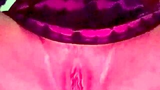 Skinny Blonde Milf Fingers Big Clit Puffy Pussy Close-Up