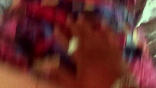 Lift her dress shove cock deep in wet latina pussy homemade