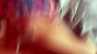 Lift her dress shove cock deep in wet latina pussy homemade