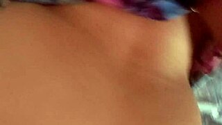 Lift her dress shove cock deep in wet latina pussy homemade