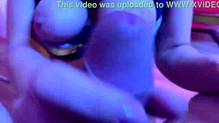 Hot Amateur Wife Fucked Hard with Cum Inside Hairy Pussy on Summer Nights