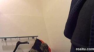 Adorable Czech teen teased then POV pounded in supermarket