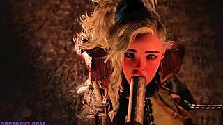 Gemma Smithy Endures Intense Bondage Blowjob Training!