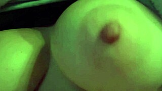 Italian milf artemisia love bounces huge natural tits in hot solo close-up session