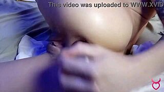 deep anal fisting stretches tight hole