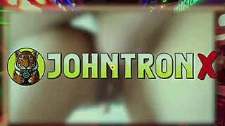 Johntronx Drills Amateur Asian Pussy Creampie POV