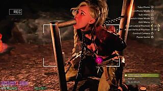 Gemma Smithy Endures Intense Bondage Blowjob Training!