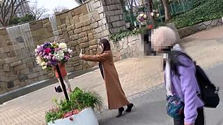 whoa this busty japanese babe's insane ass has me hooked part 1