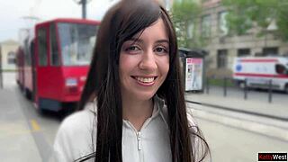 yo, bus conductor ditches job to bend over and fuck cute stranger's ass on public ride