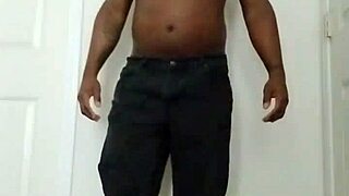 secret jeans shave leads to private joi masturbation