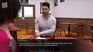 she nurses him back to intense pleasure in erotic game scene 186