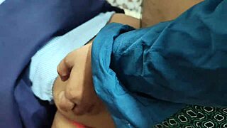 Intense Desi College Coed Rides Boyfriend to Explosive Creampie Climax