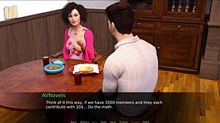 she nurses him back to intense pleasure in erotic game scene 186