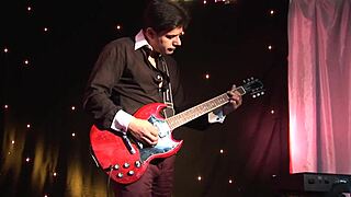 guitarist pounds cute blonde then unleashes piss spray!