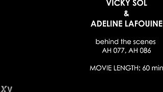 uncover backstage secrets ahb030 vicky sol adeline lafouine