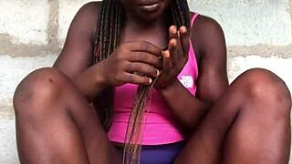 CRAZY BITCH dildo fucks PUSSY and ASSHOLE while dirty talking wild!