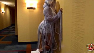 Spooky Corpse Bride's Curvy Ebony Ass Devoured By Halloween BBC