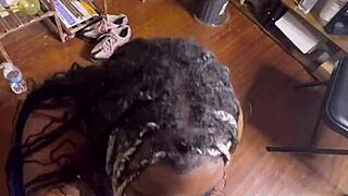 Double Dutch Ebony Big Ass Bent Over Big Cock Creampie