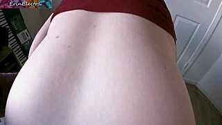 curvy milf housewife milks throbbing cock to enforce total chastity