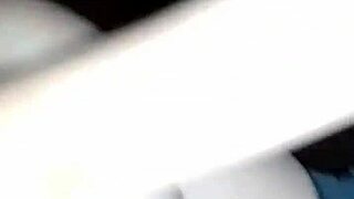 Ready for a massive cumshot handjob while stroking to whore's huge tits and semen?