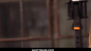 Ella's Gym Workout Turns Into Bent Over Interracial Big Tits Ride