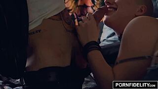 Riley Nixon Worships Cock Before Cum Coverage Explosion!