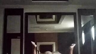 Recorded video call to cuckold from motel with bull