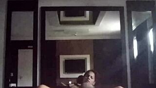 Recorded video call to cuckold from motel with bull